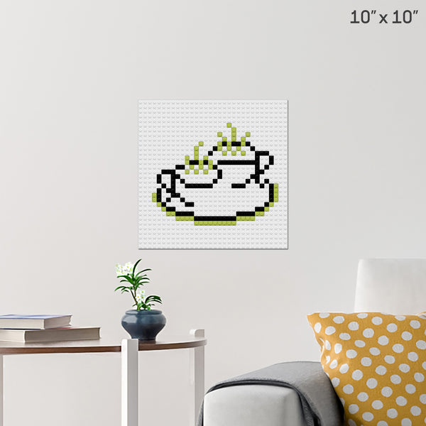 Tea for Two Tuesday Brick Poster