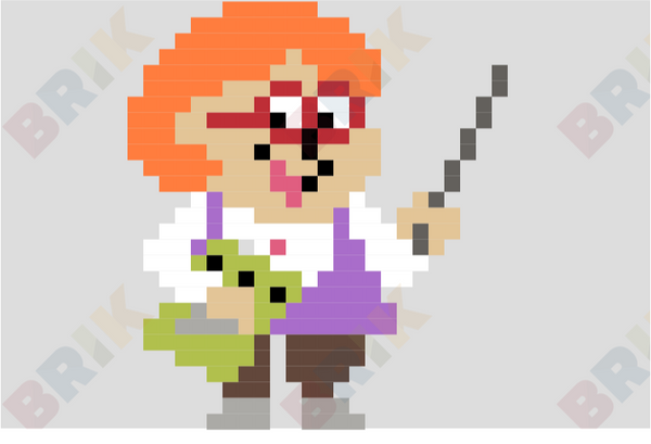 Teacher Pixel Art