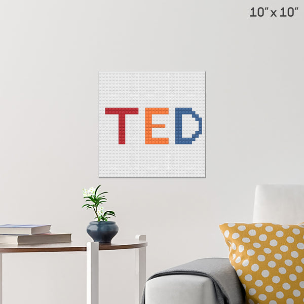 TED Koleji Brick Poster