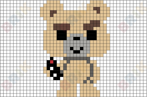 Ted Pixel Art