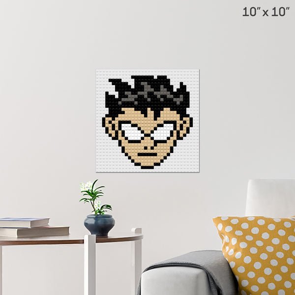 Teen Titans Robin Brick Poster