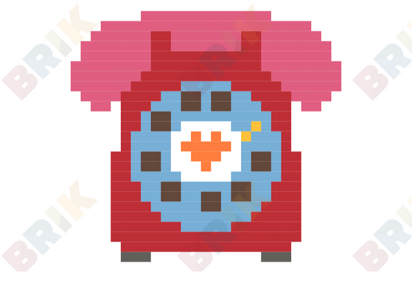 Telephone Pixel Art