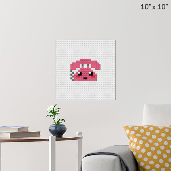 Telephone Brick Poster