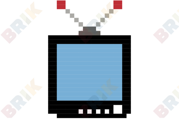 Television Pixel Art