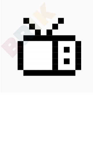 Television Pixel Art