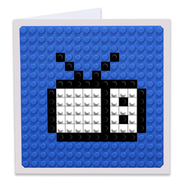 Television Greeting Card