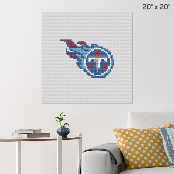 Tennessee Titans Brick Poster