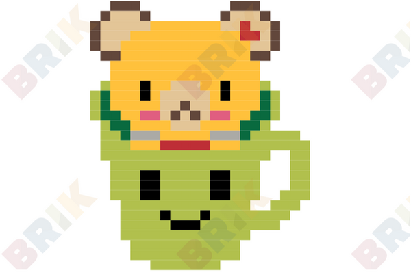 Tenorikuma Pixel Art