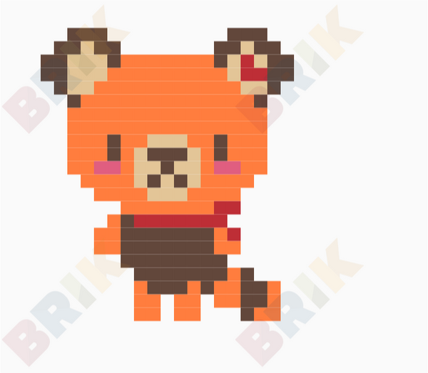 Tenorikuma Pixel Art