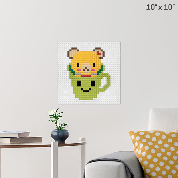 Tenorikuma Brick Poster