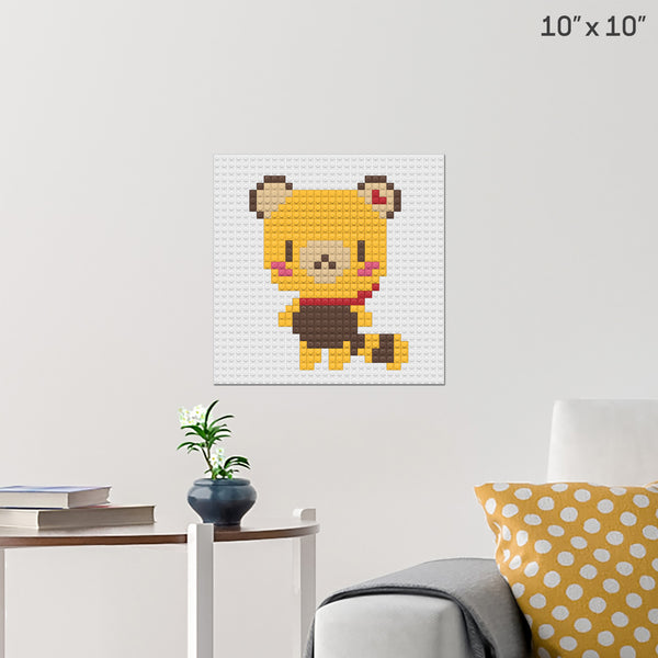 Tenorikuma Brick Poster