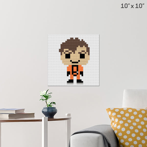 Tenth Doctor Brick Poster