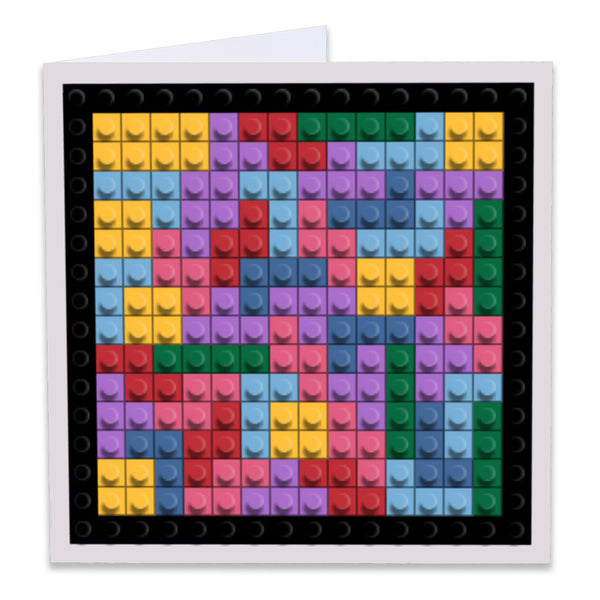 Tetris Card Greeting Card
