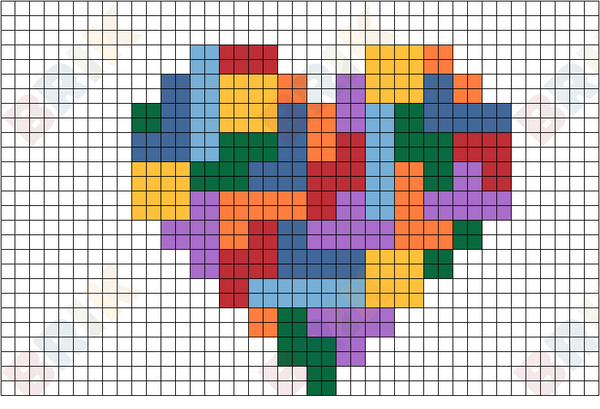 Tetris Heart