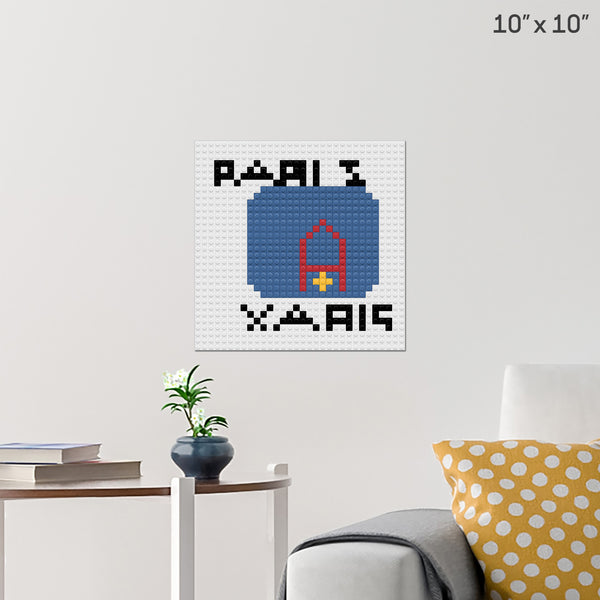 thanos Brick Poster