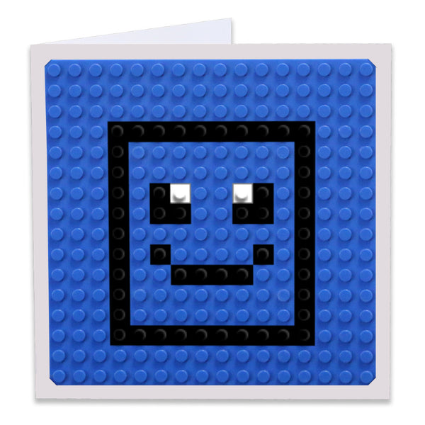 the crazy face Greeting Card