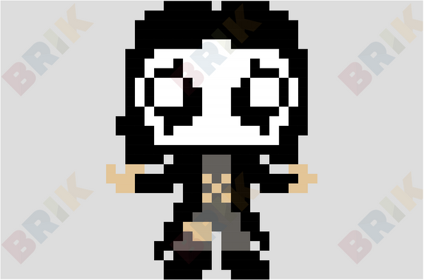 The Crow Pixel Art