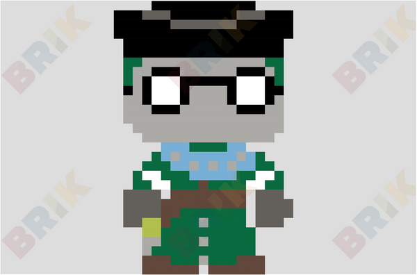 The Doctor Pixel Art
