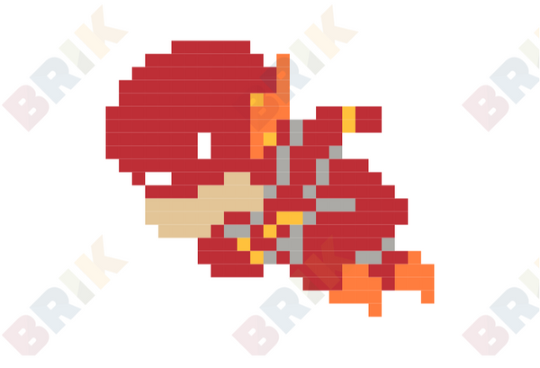The Flash Pixel Art