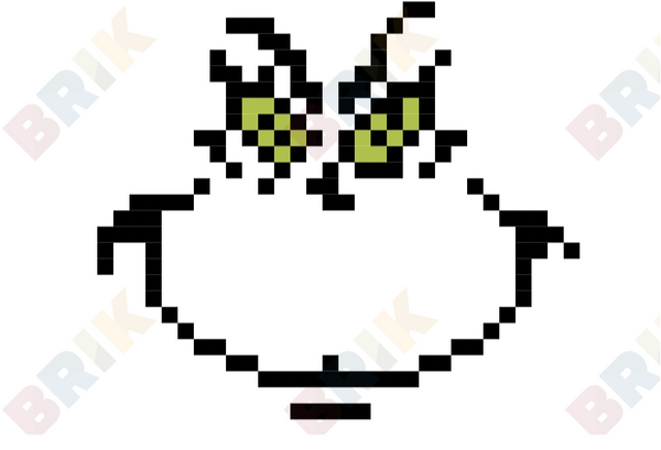 The Grinch Pixel Art
