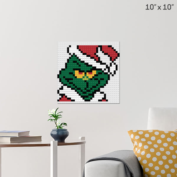 The Grinch Brick Poster