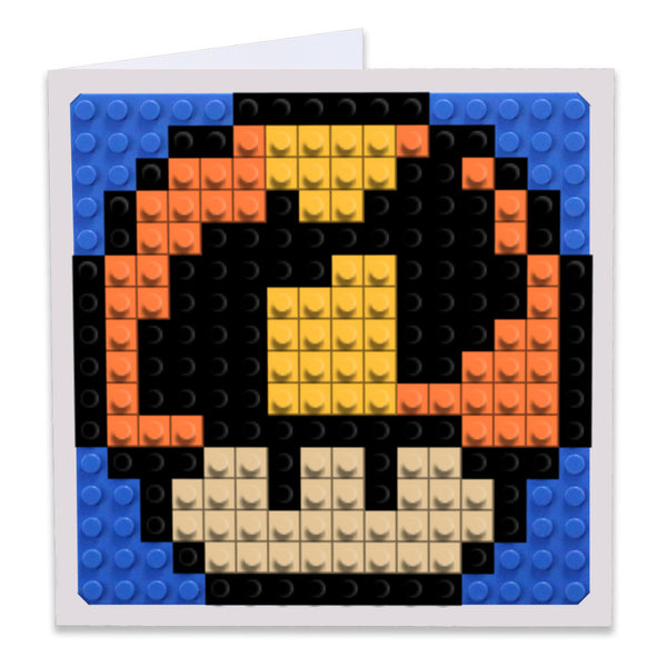 The Incredibles Mario Mushroom Greeting Card