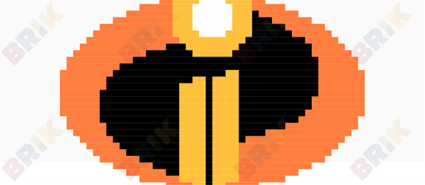The Incredibles Pixel Art