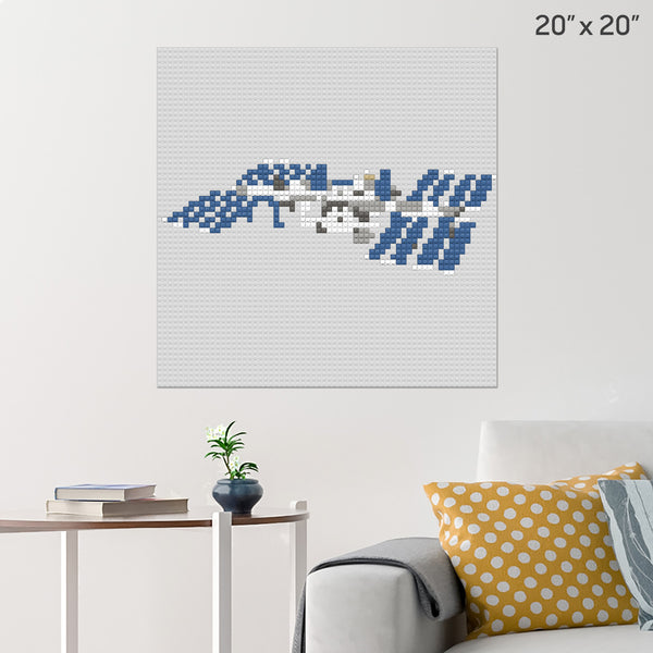 The International Space Station Brick Poster