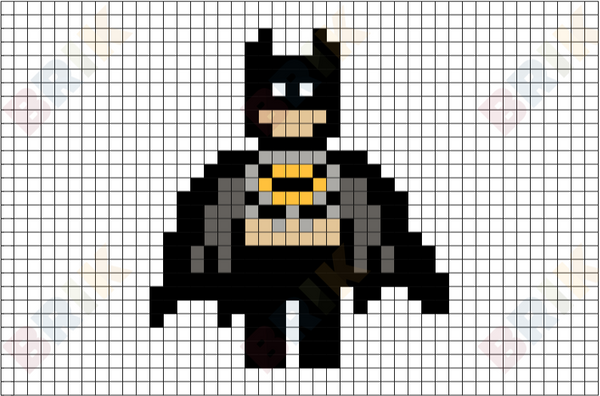The Lego Batman Movie Pixel Art