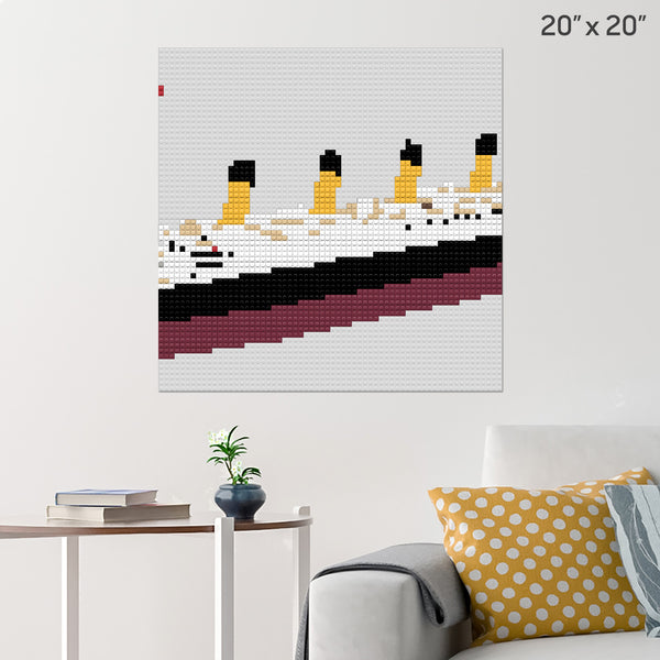 The  RMSTitanic Brick Poster