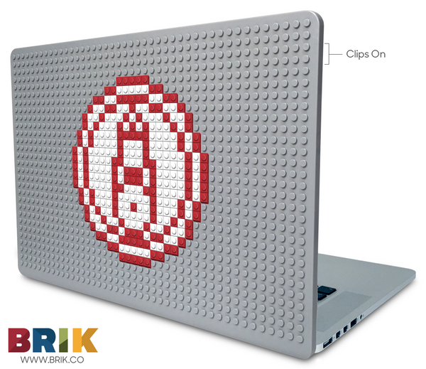 The Owl House Fire Glyph Laptop Case