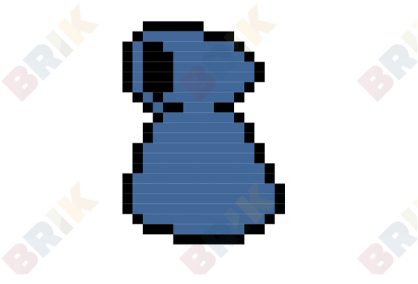 The River Person Pixel Art