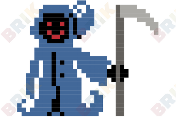 The River Person Pixel Art