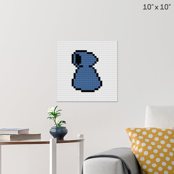 The River Person Brick Poster