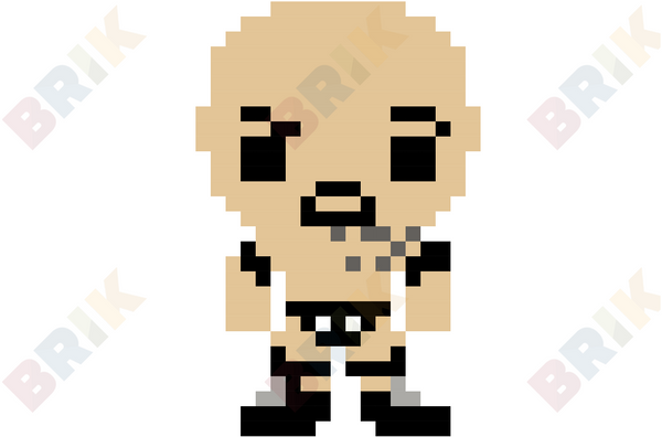 The Rock  Pixel Art