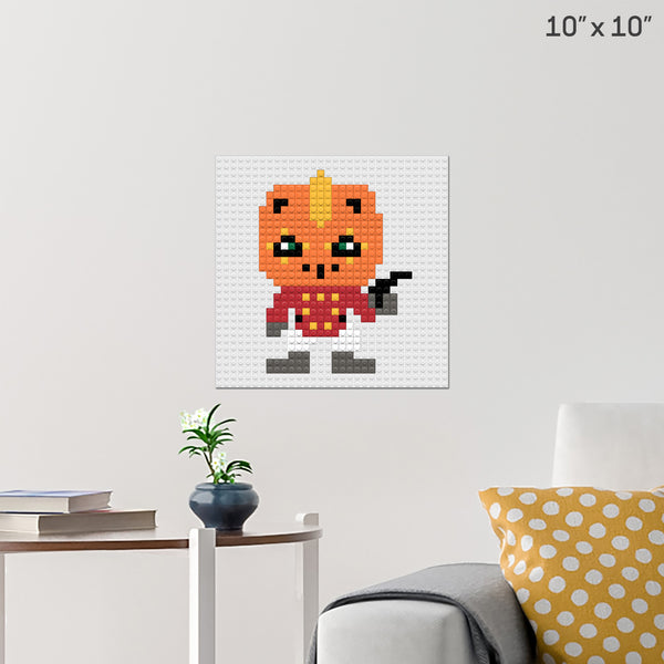The Rocketeer Brick Poster