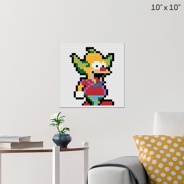 The Simpsons Krusty Brick Poster