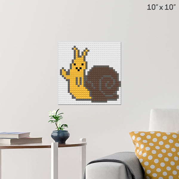 The Snail Brick Poster