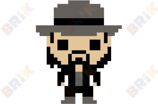 The Undertaker Pixel Art