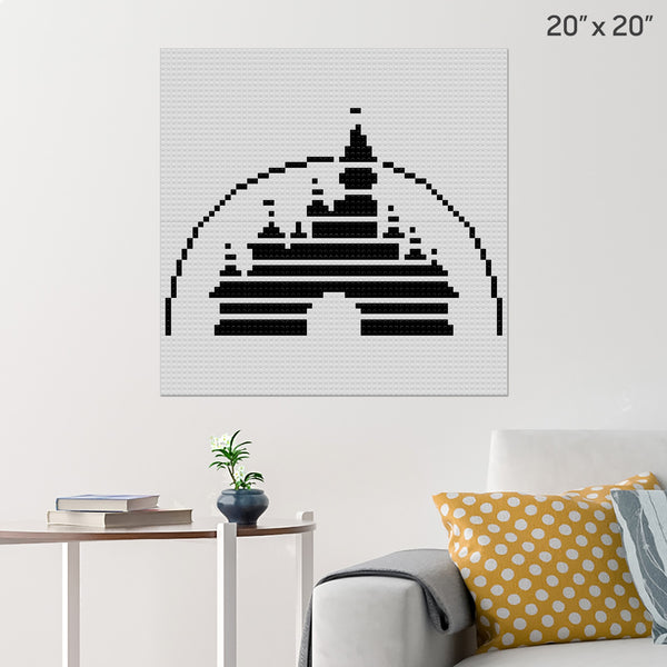 The Walt Disney Company Brick Poster