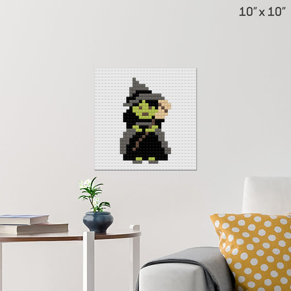The Wicked Witch of the West Brick Poster