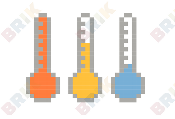 Thermometer Pixel Art