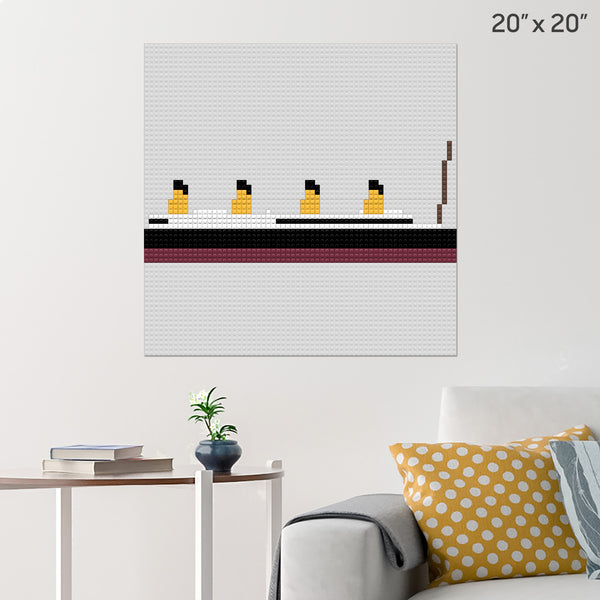 TheTitanic Brick Poster