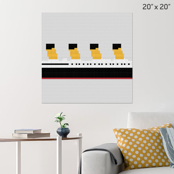 thetitanic2 Brick Poster