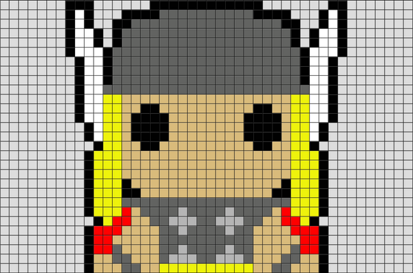Thor Pixel Art