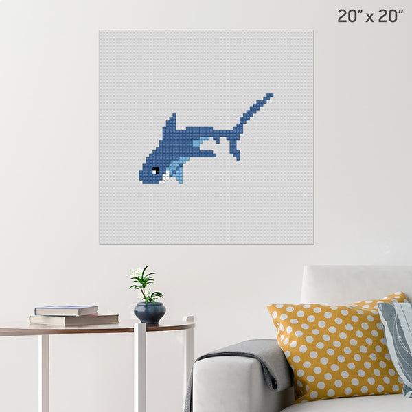 Thresher Shark Brick Poster