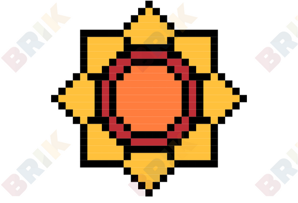 Thunder Badge Pixel Art