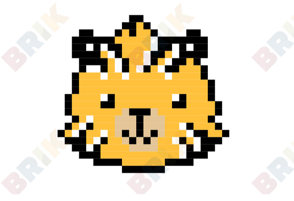 Tiger Pixel Art