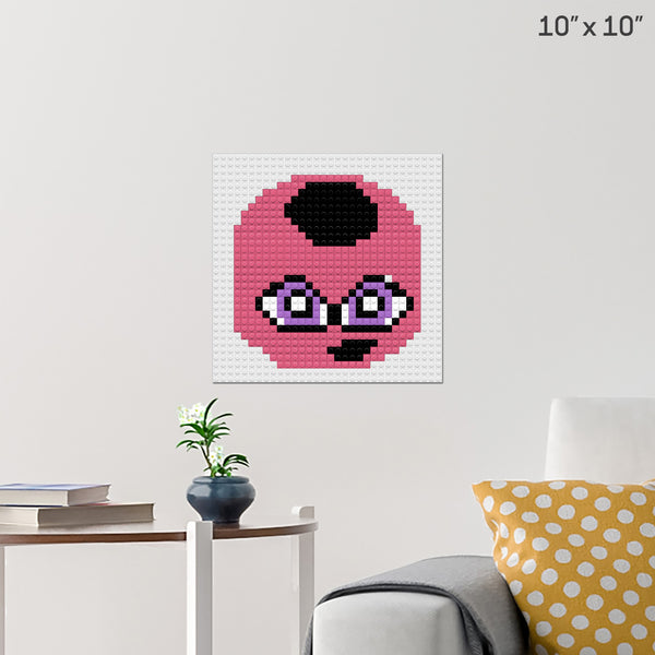 tikki 1 Brick Poster