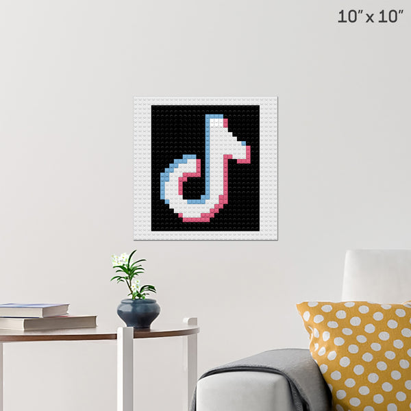 TikTok Brick Poster